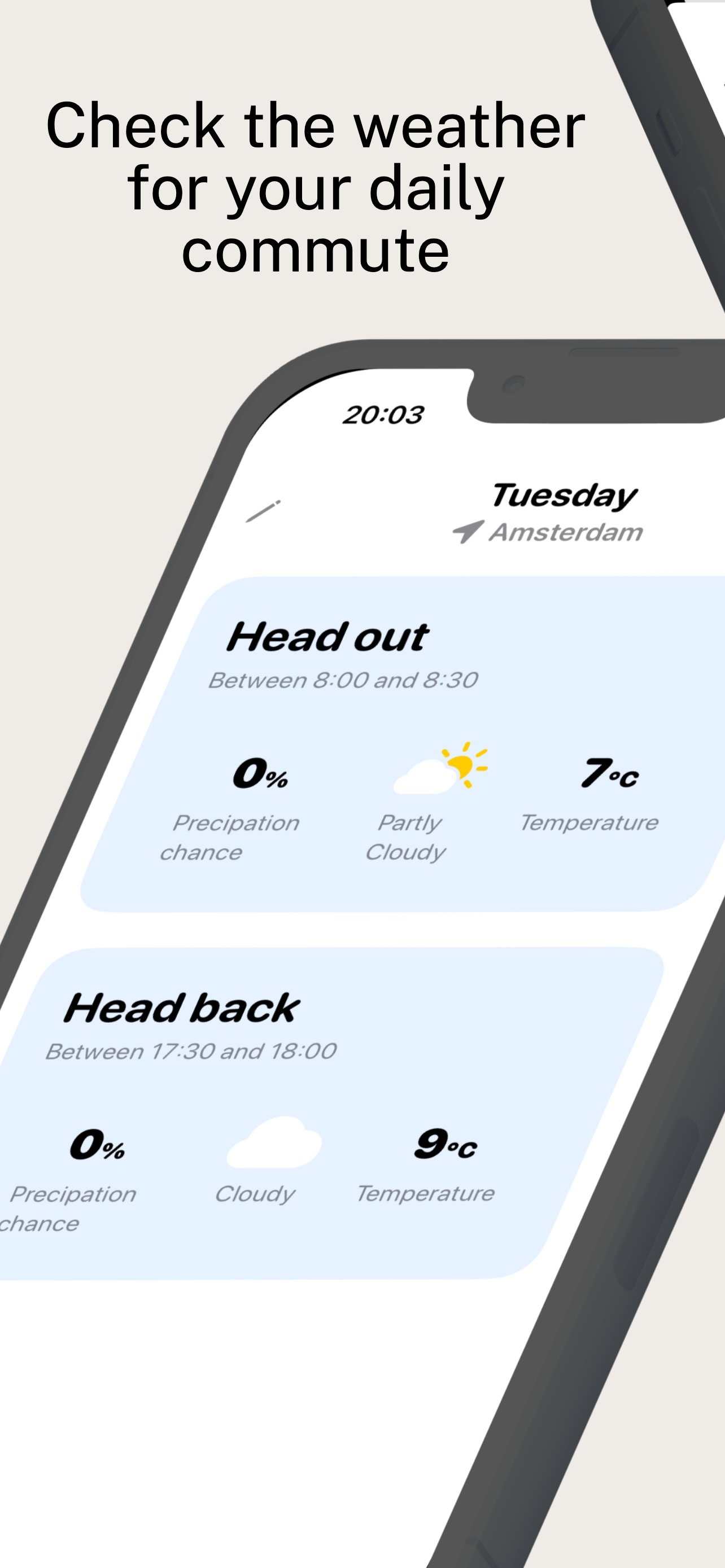 Bike Forecast iPhone screenshot 1