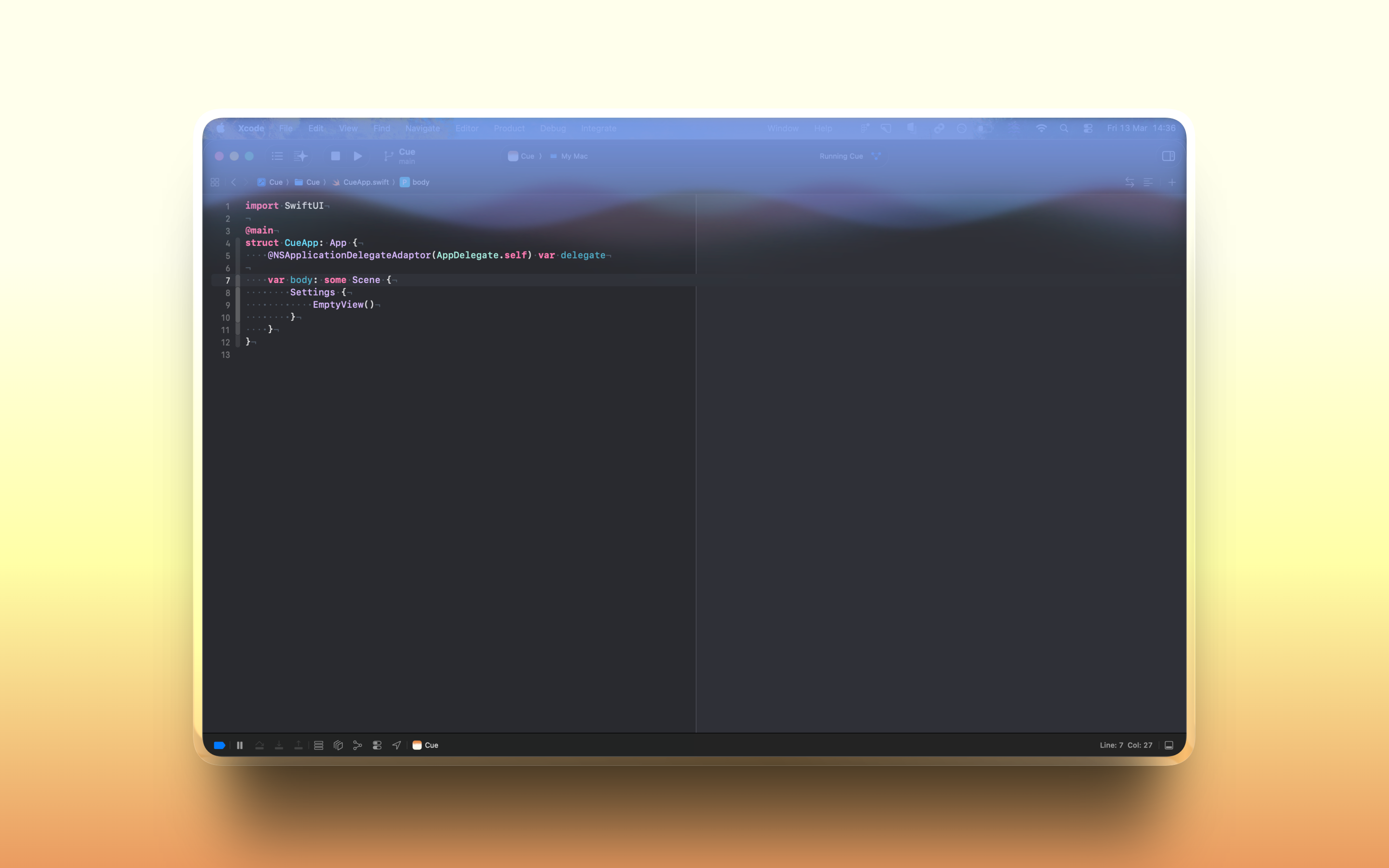 Cue Mac screenshot 1